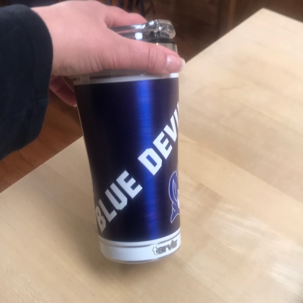 Officially licensed Duke Blue Devil Tervis Tumbler!
